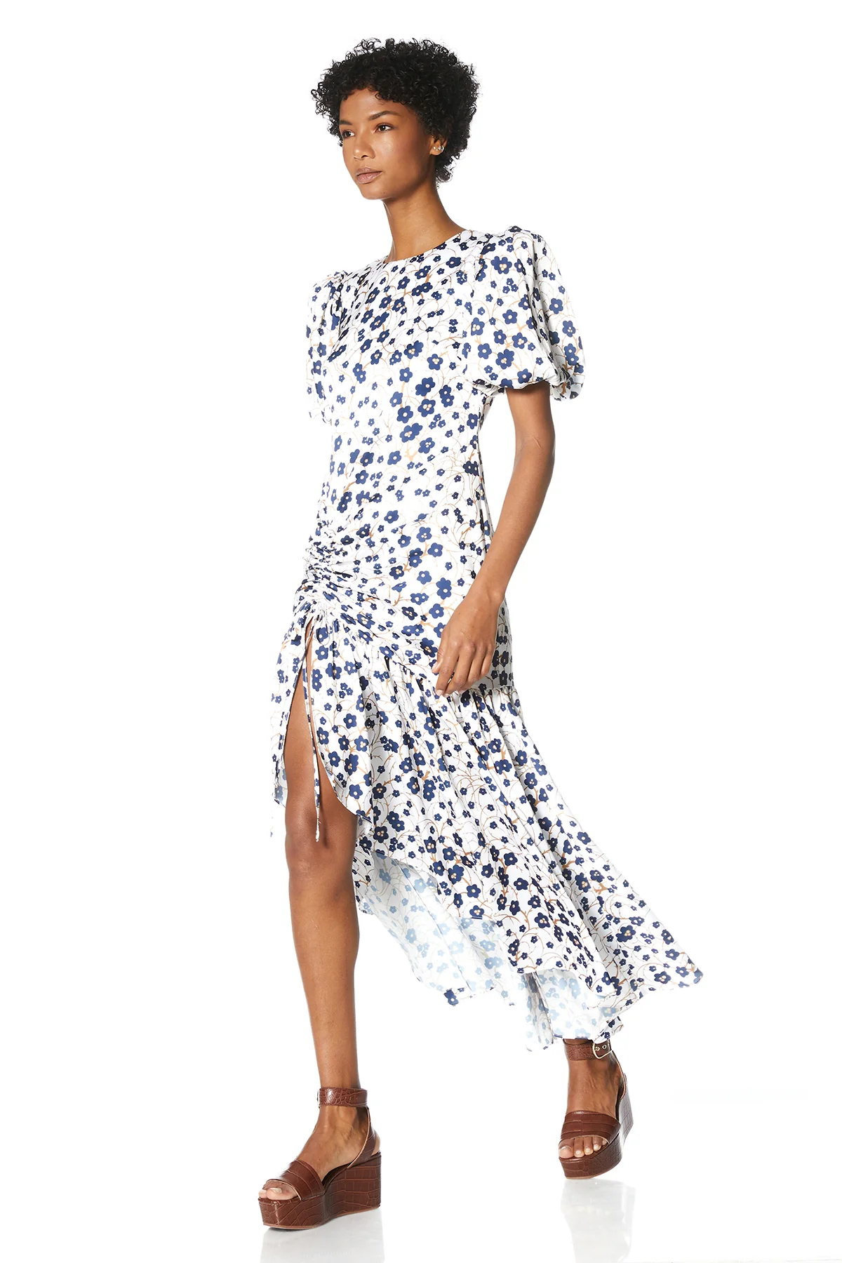 Trissa Ruched Dress - Image 3