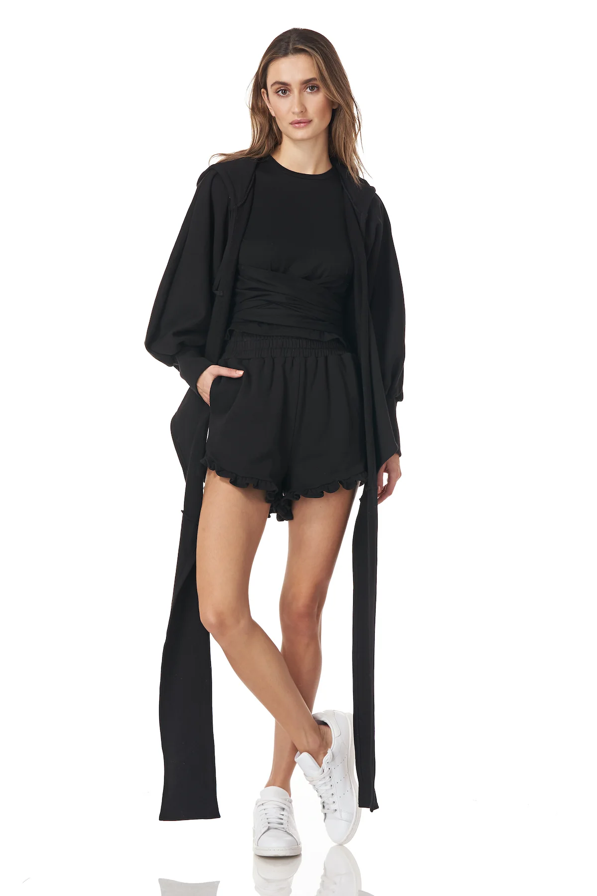 Leilani Hoodie Black - Image 4