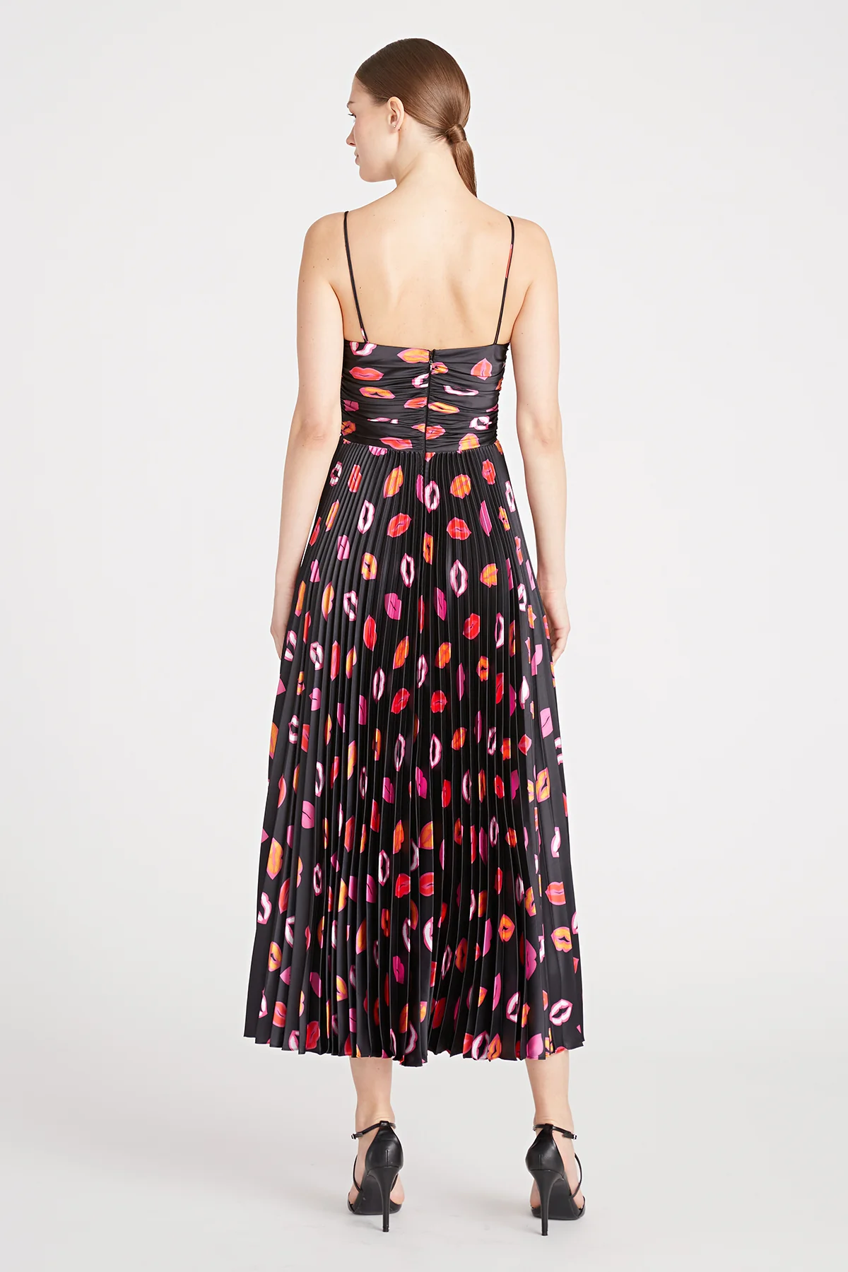 Afra Pleated Midi Dress - Image 2