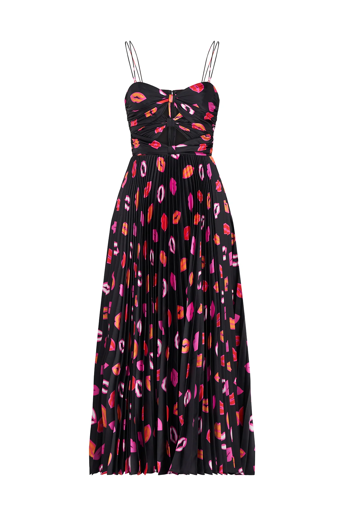 Afra Pleated Midi Dress - Image 8