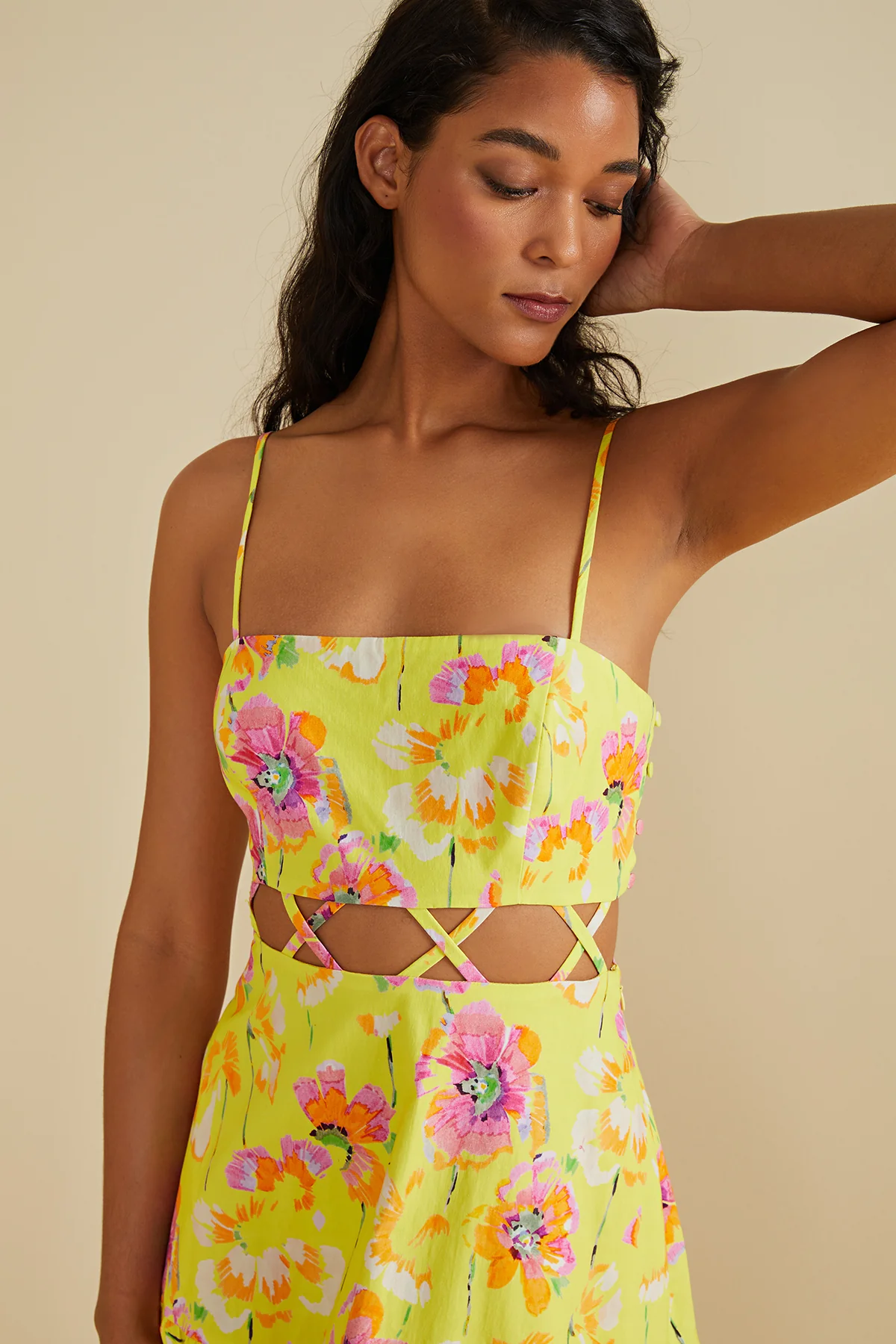 Aire Cutout Midi Dress - Image 4