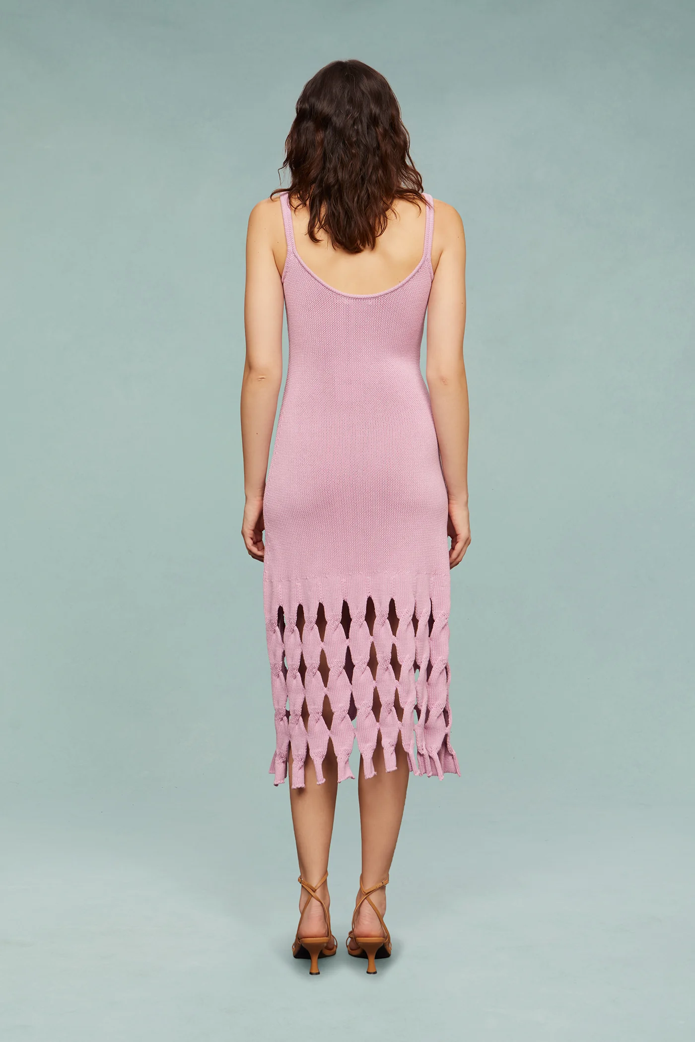 Alex Cable Midi Knit Dress - Image 2