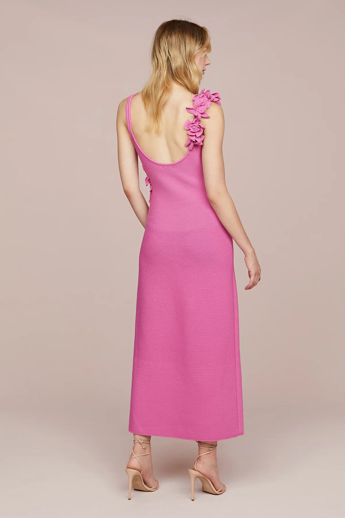 Allegra Floral Knit Midi - Image 6