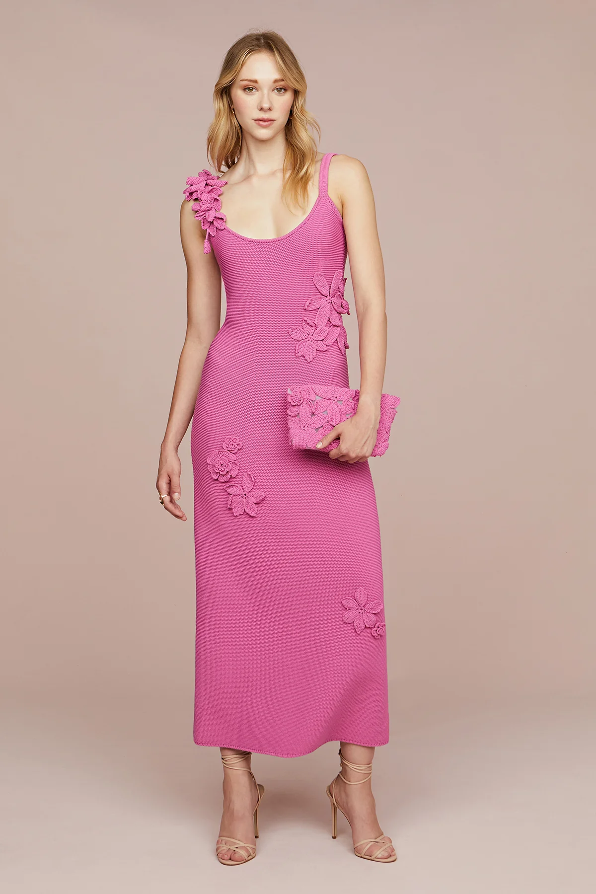 Allegra Floral Knit Midi - Image 7