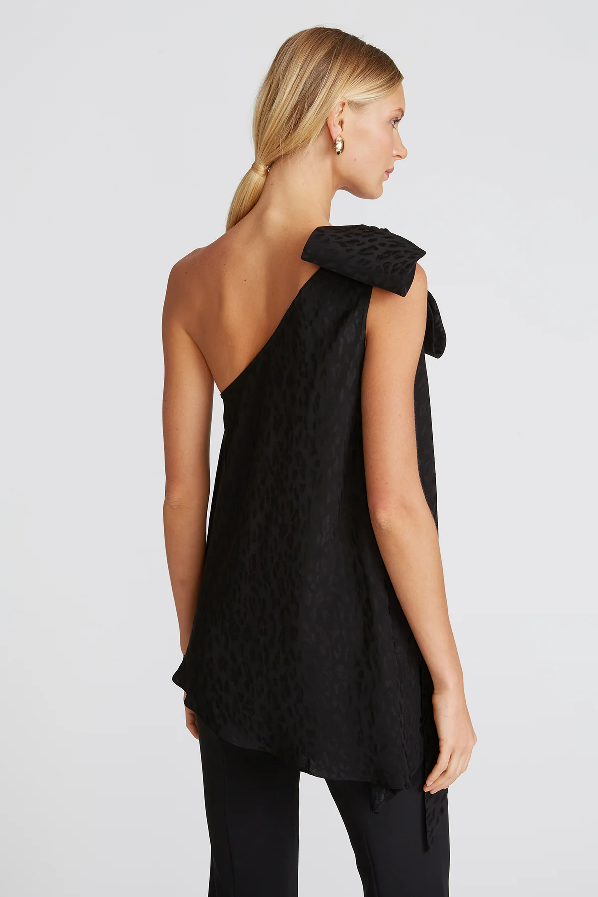 Aubrey Bow Shoulder Top - Image 2