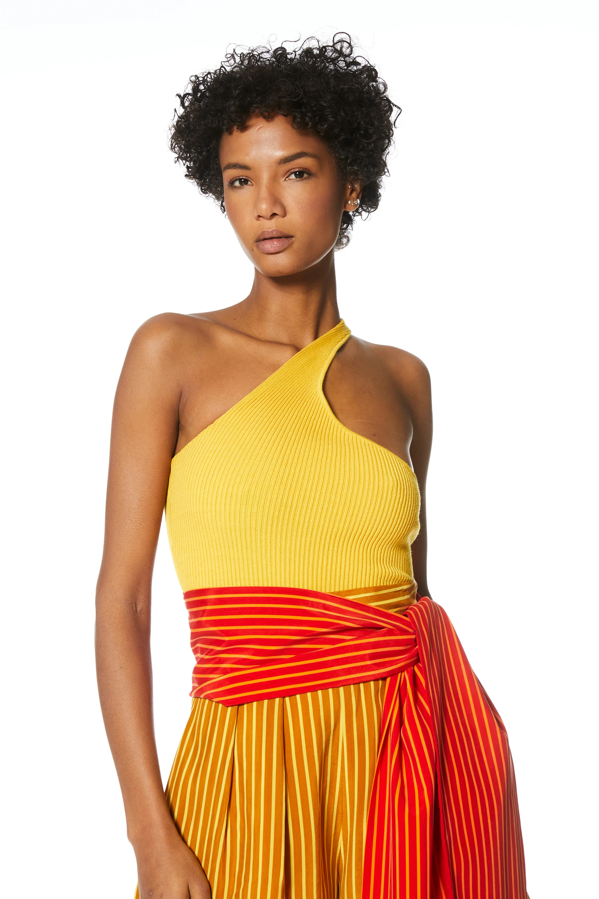 Billie One Shoulder Knit Top