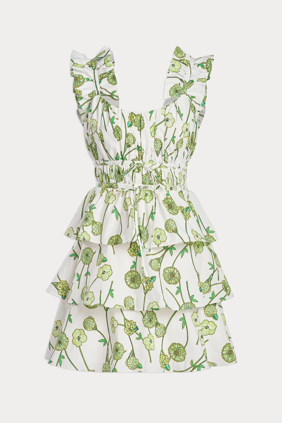 Clay Ruffle Mini Dress - Image 5