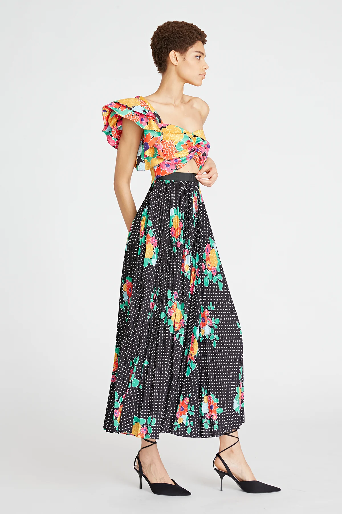 Cleopatra Pleated Dress - Image 3