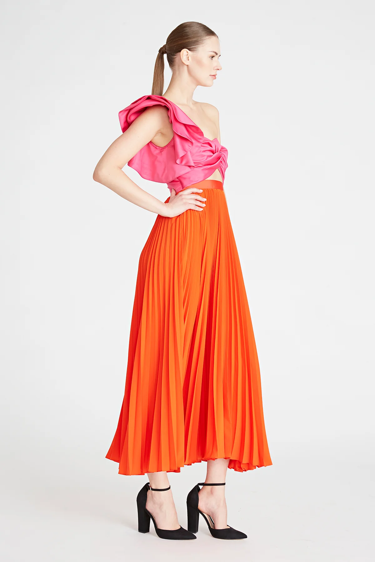 Cleopatra Pleated Dress - Image 3