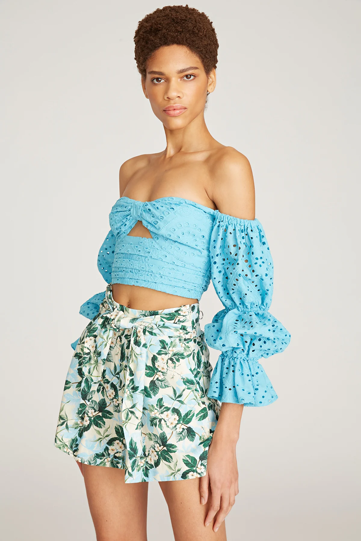 Dagna Tie Waist Shorts - Image 6