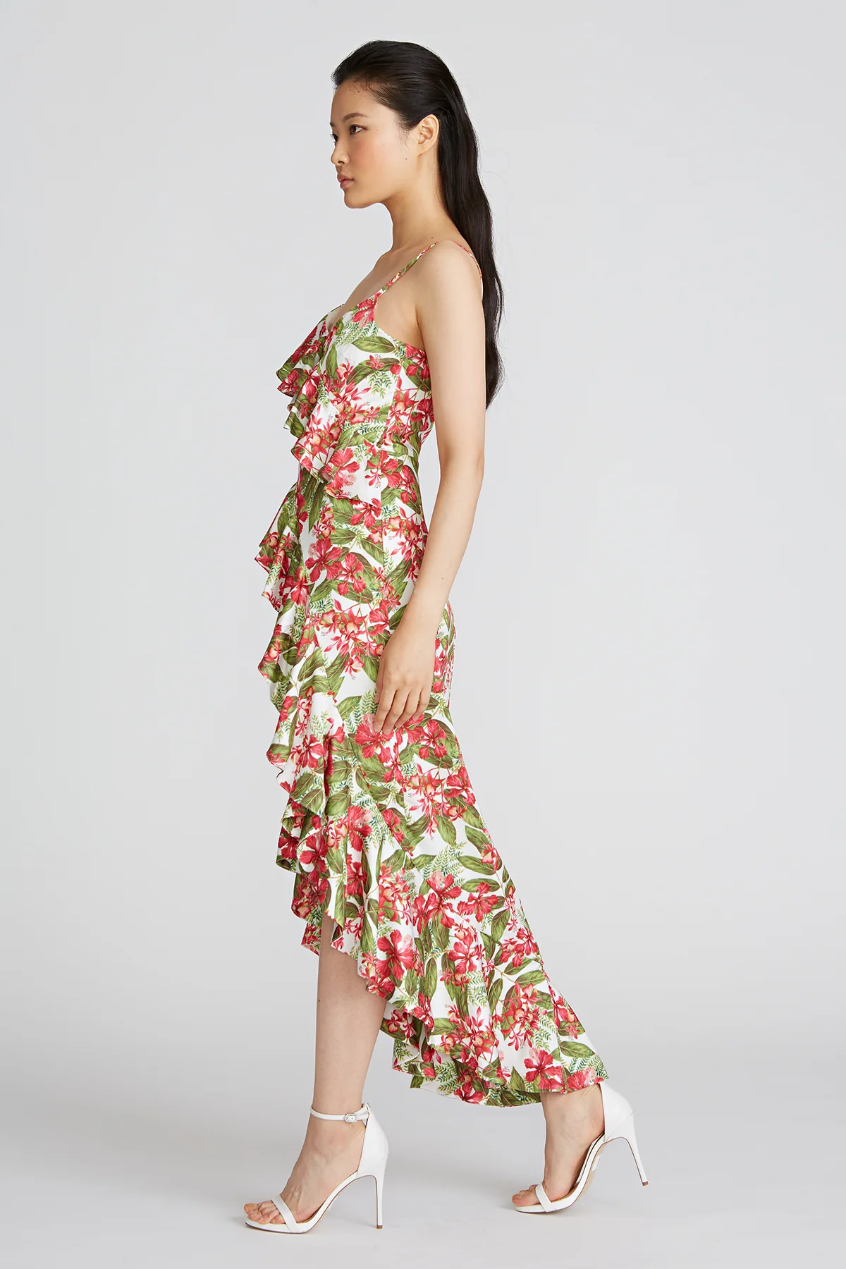 Deborah High Low Ruffle Dress - Image 3