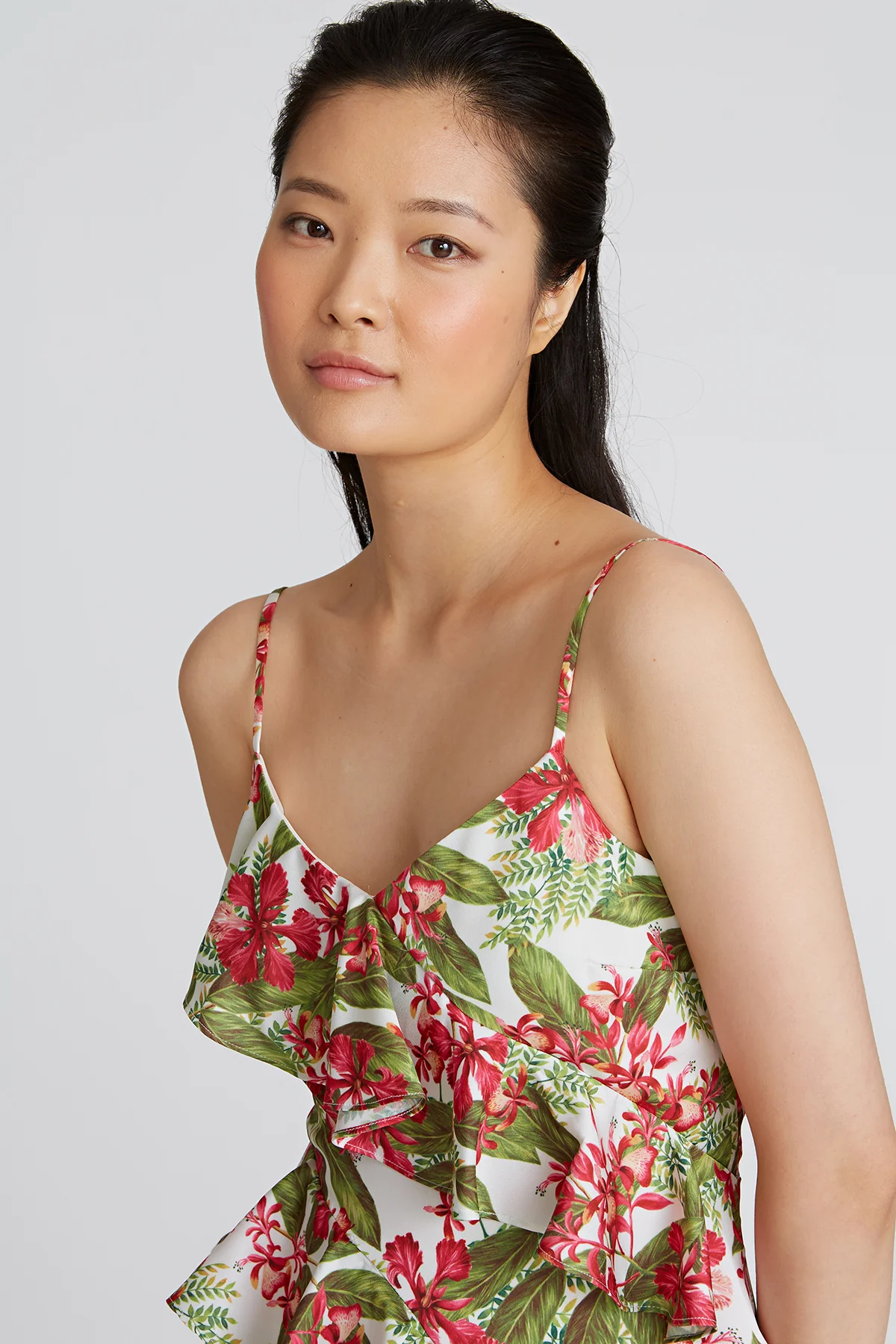 Deborah High Low Ruffle Dress - Image 4
