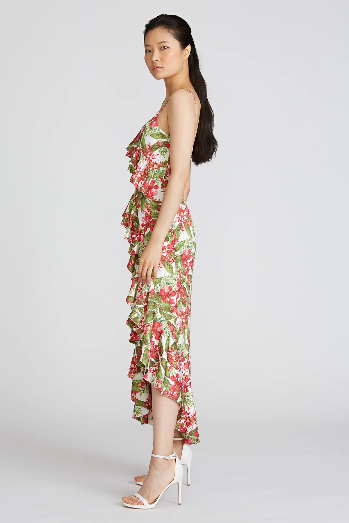 Deborah High Low Ruffle Dress - Image 5