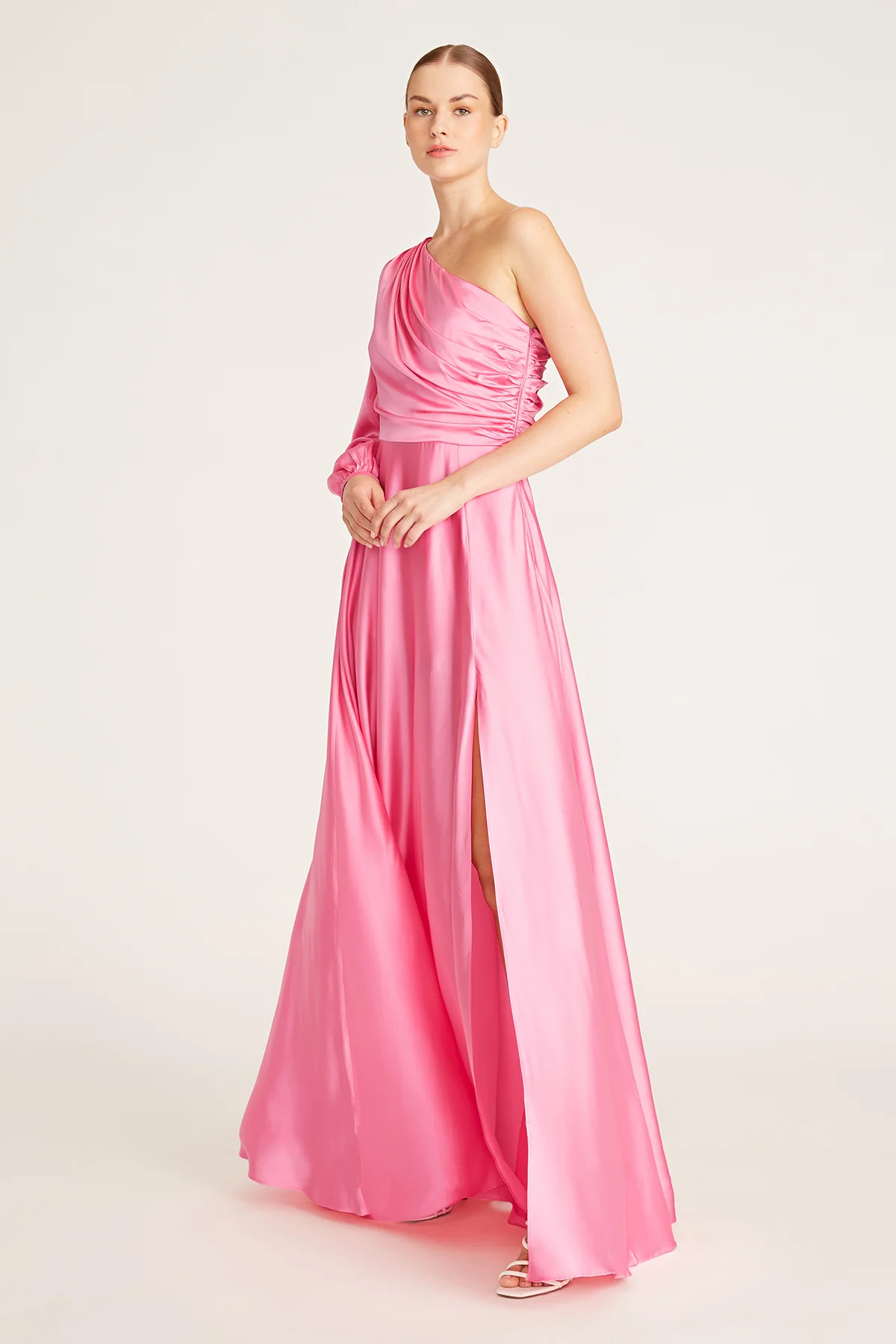 Elsabet One Shoulder Gown - Image 3