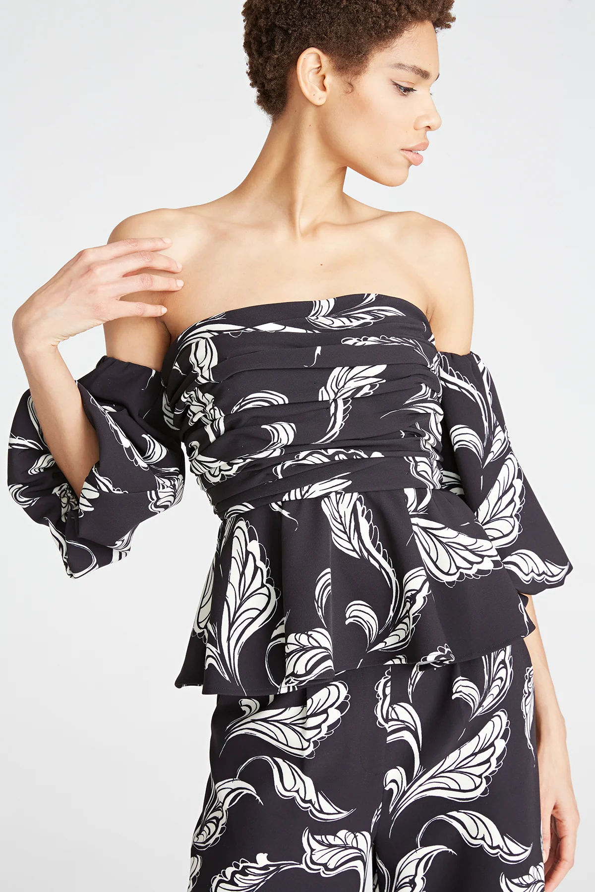 Eman Peplum Top