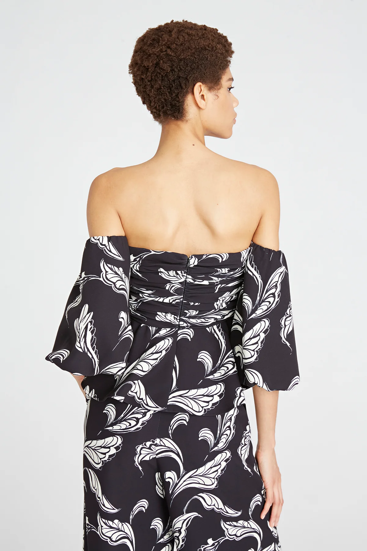 Eman Peplum Top - Image 2