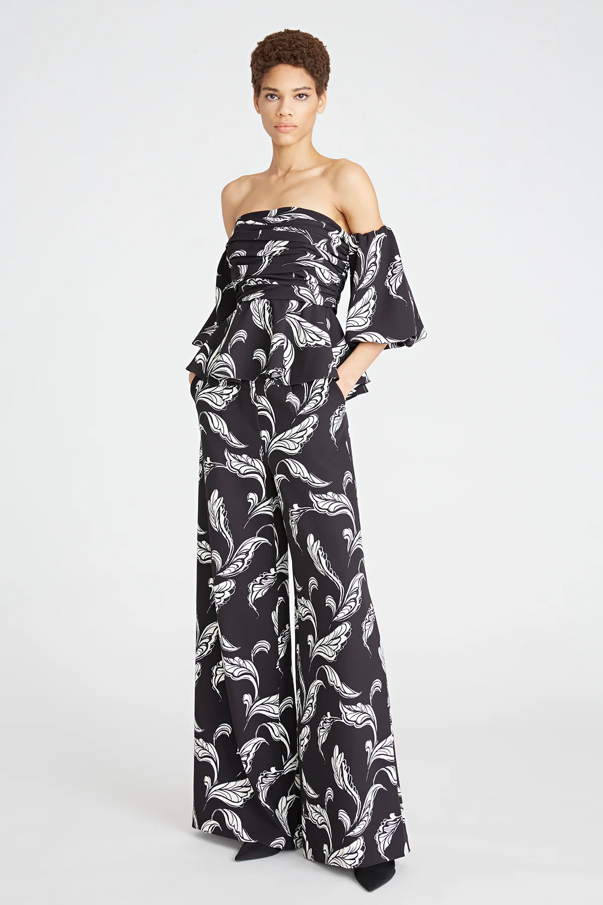 Eman Peplum Top - Image 3