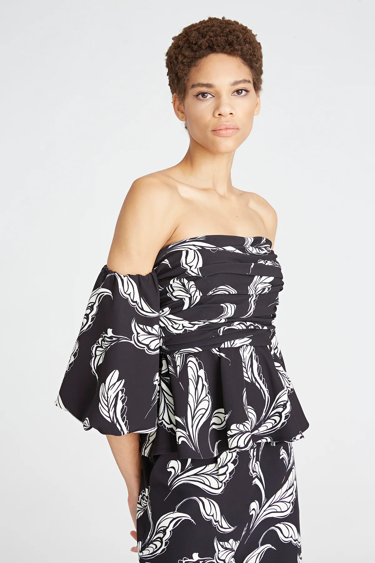 Eman Peplum Top - Image 4