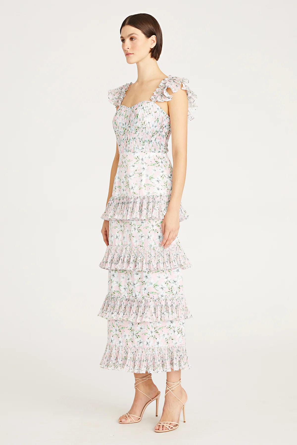 Grady Combo Pleated Dress - Image 3