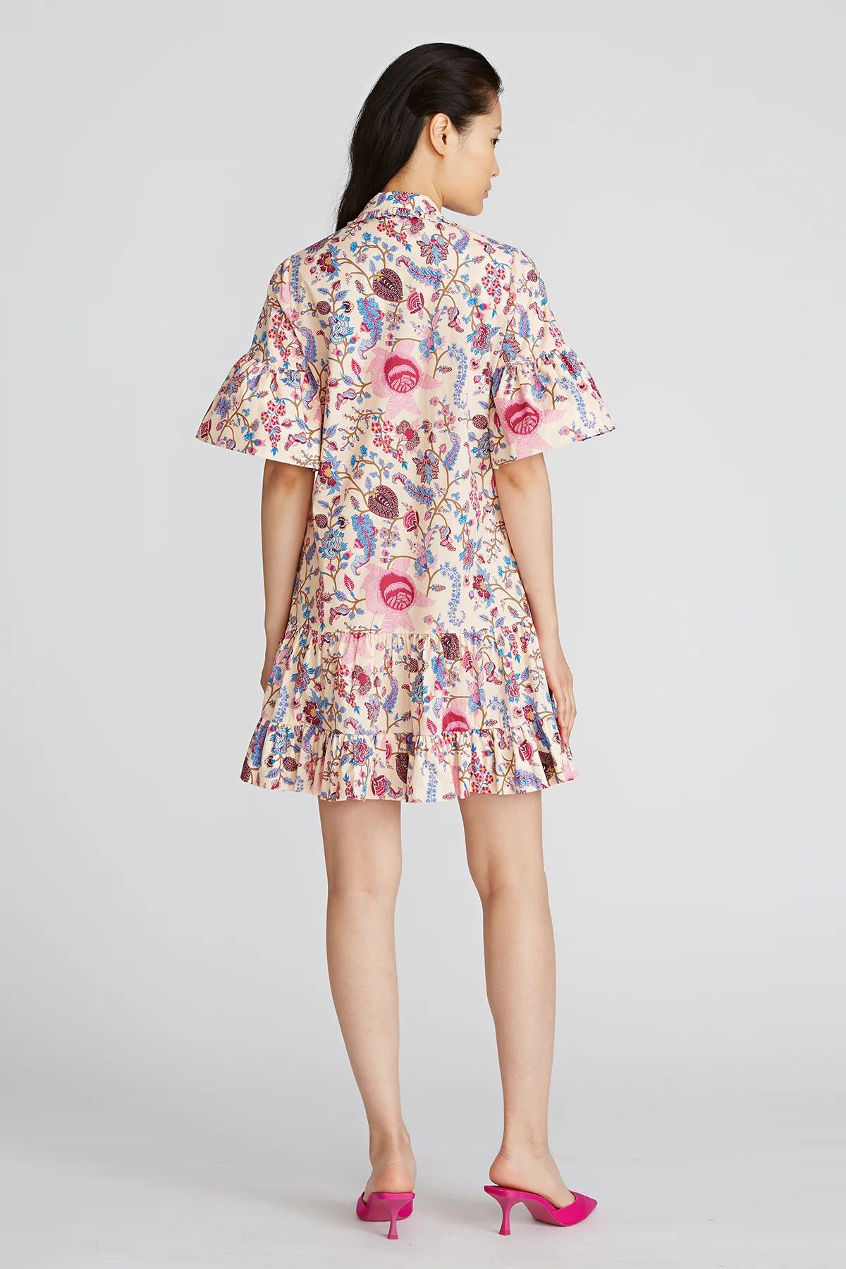 Kenna Tiered Ruffle Mini Dress - Image 2