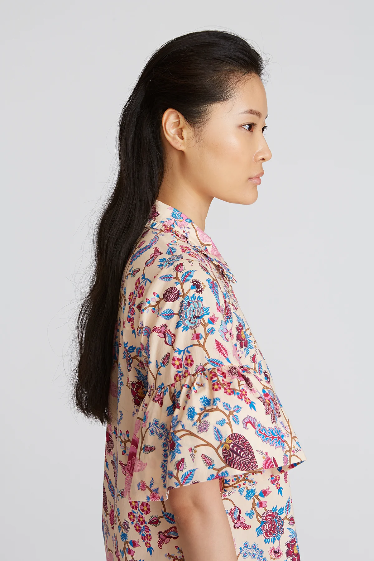 Kenna Tiered Ruffle Mini Dress - Image 6