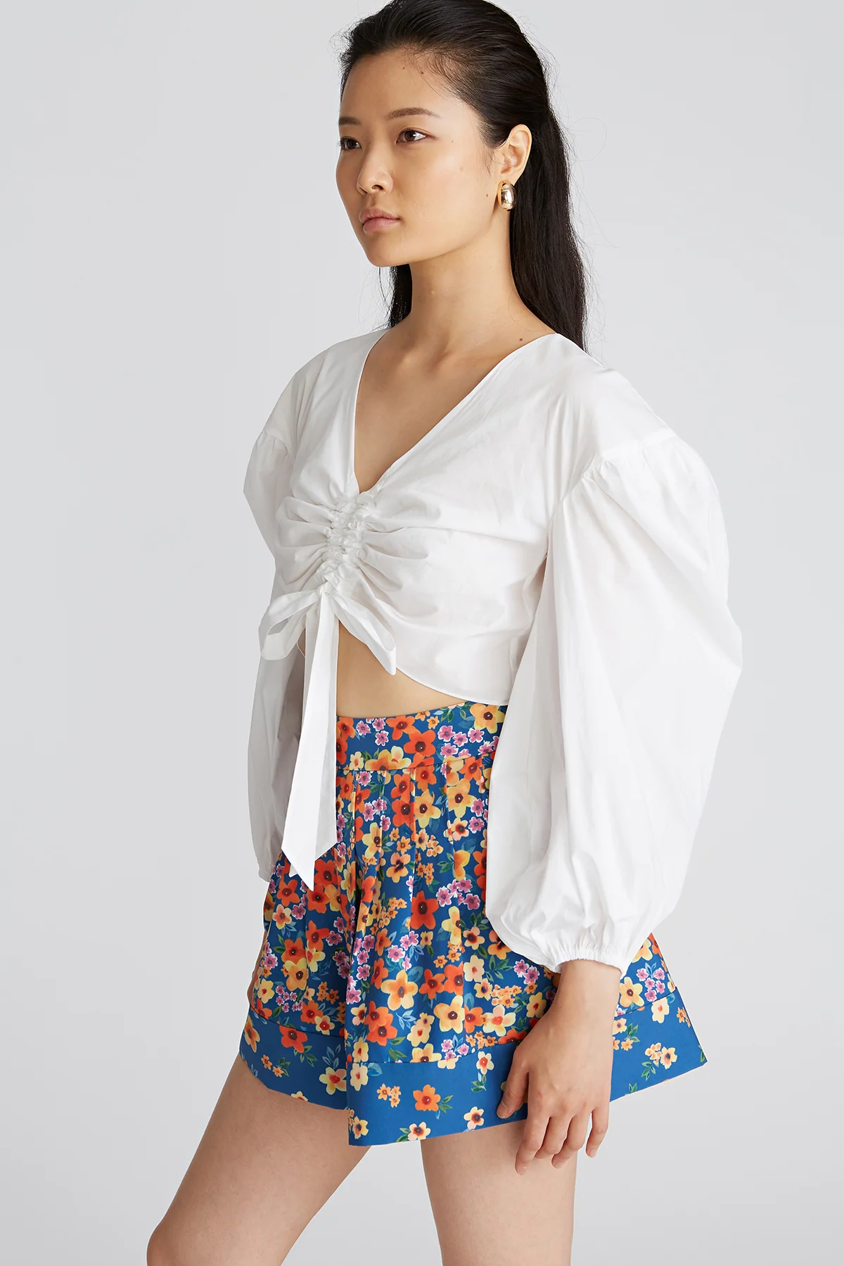 Laurel Balloon Sleeve Blouse - Image 5