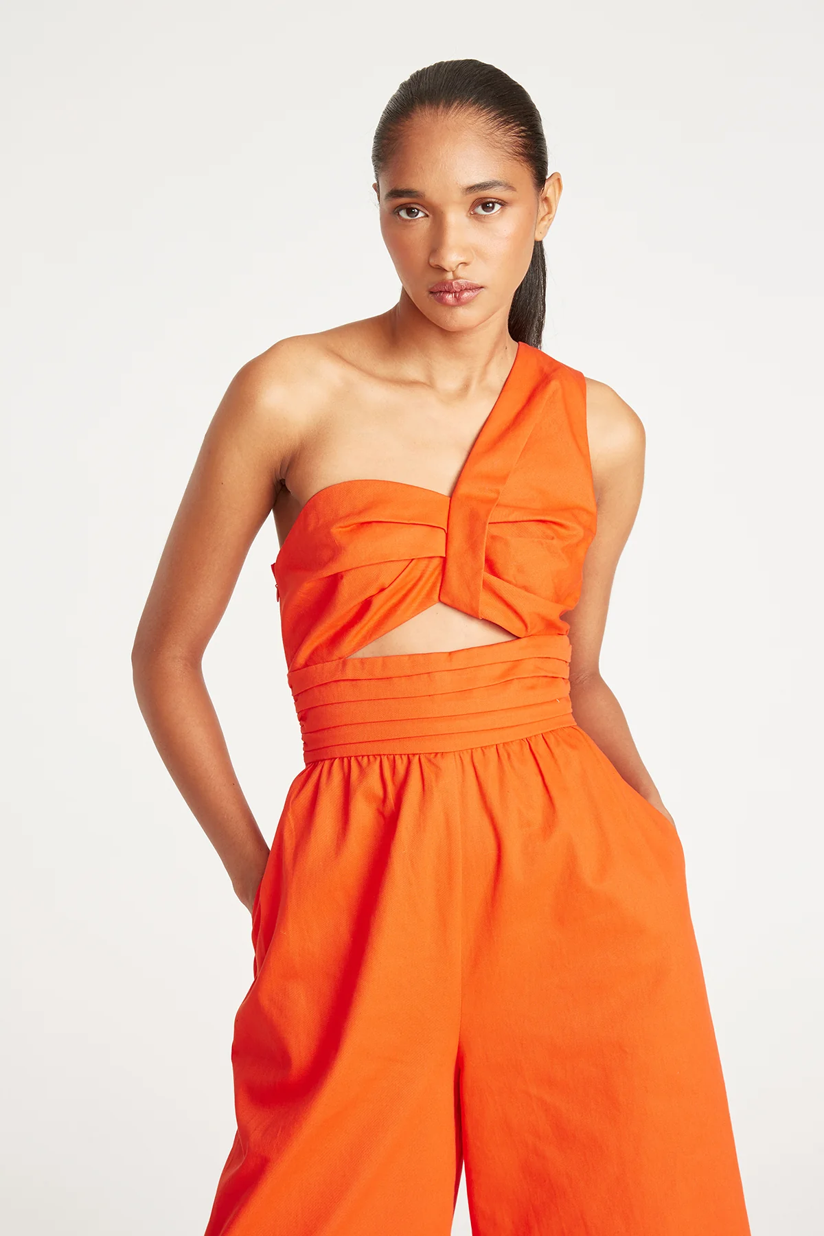 Laurie One Shoulder Jumpsuit - Image 4