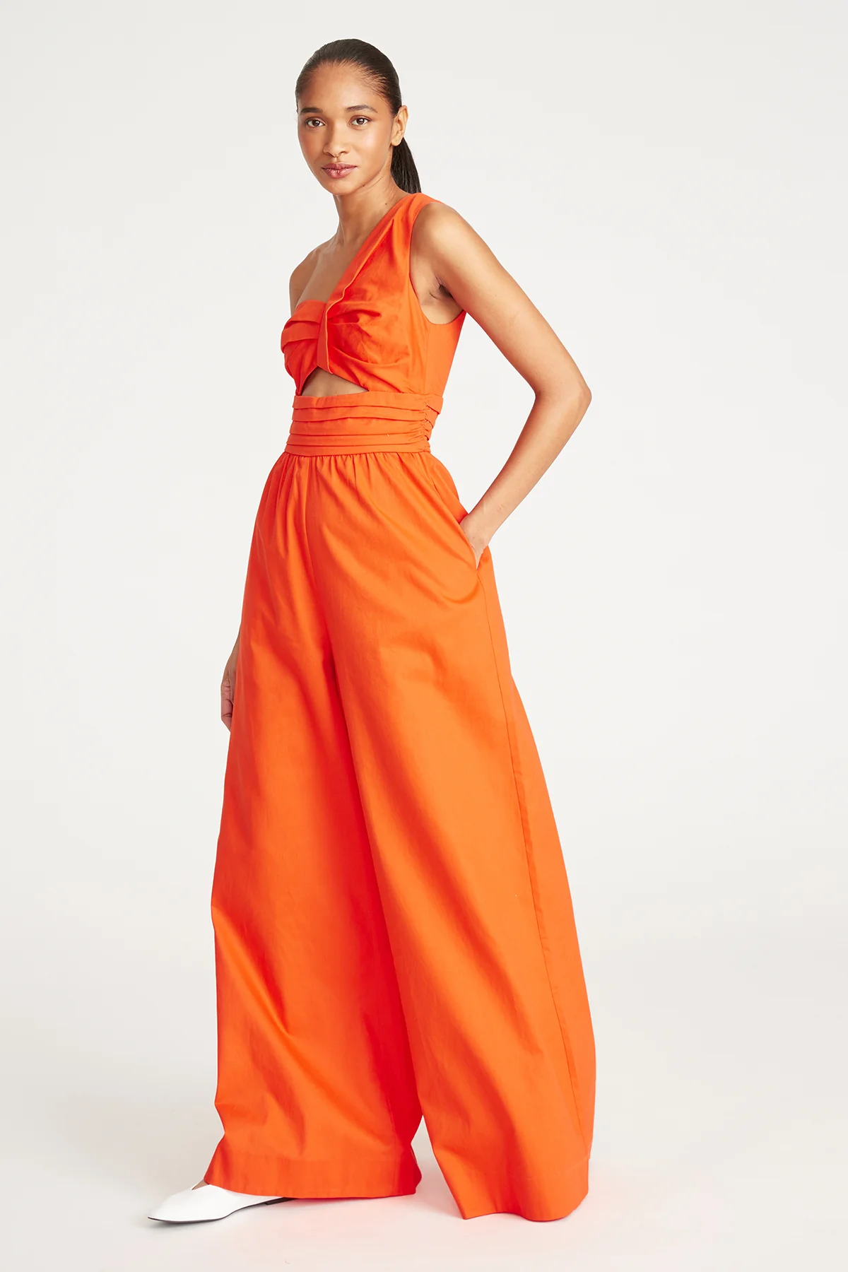 Laurie One Shoulder Jumpsuit - Image 5