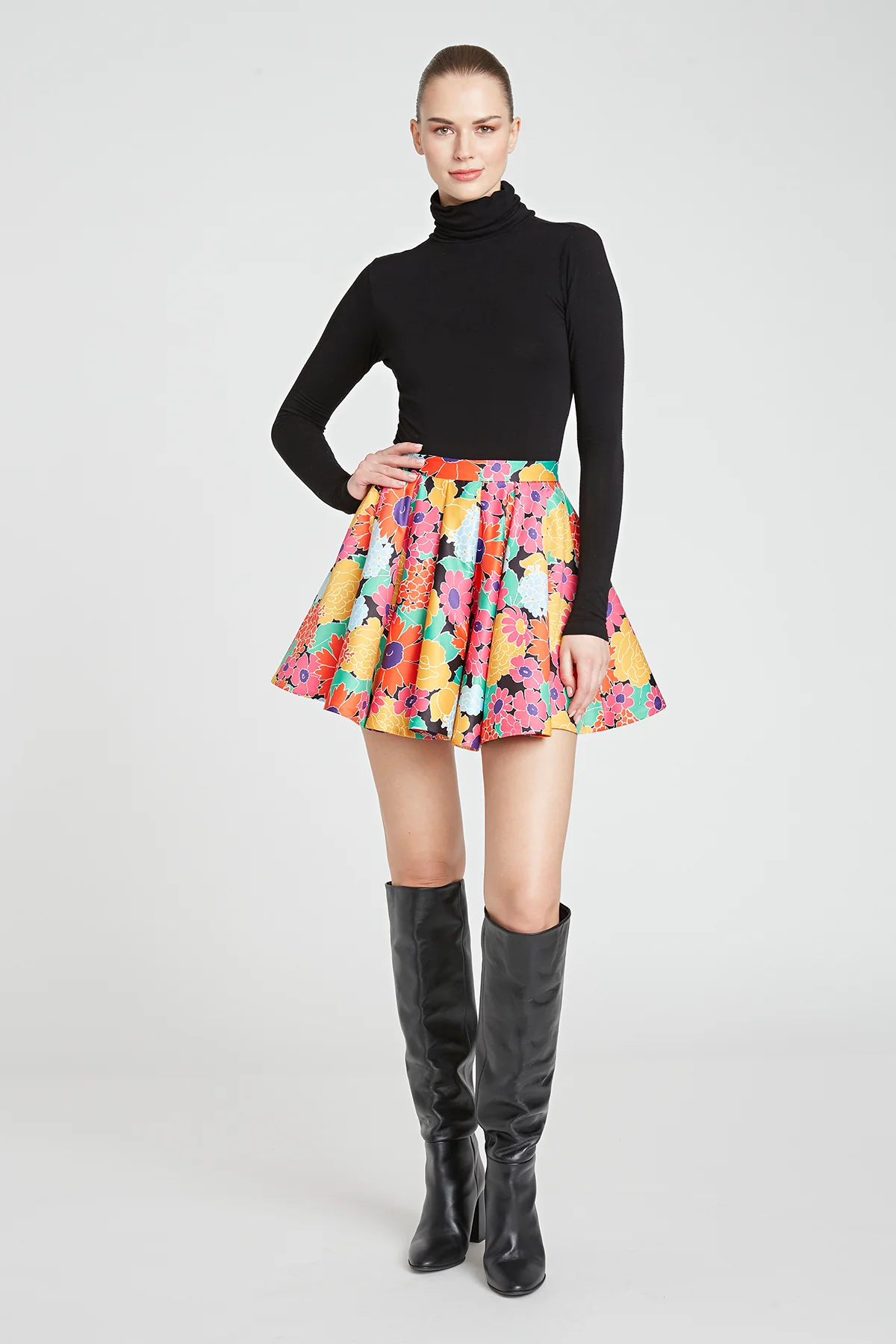 Lotus Mini Skirt - Image 3