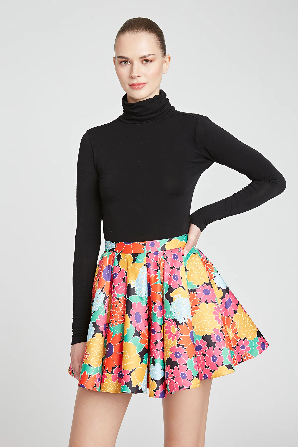 Lotus Mini Skirt - Image 4