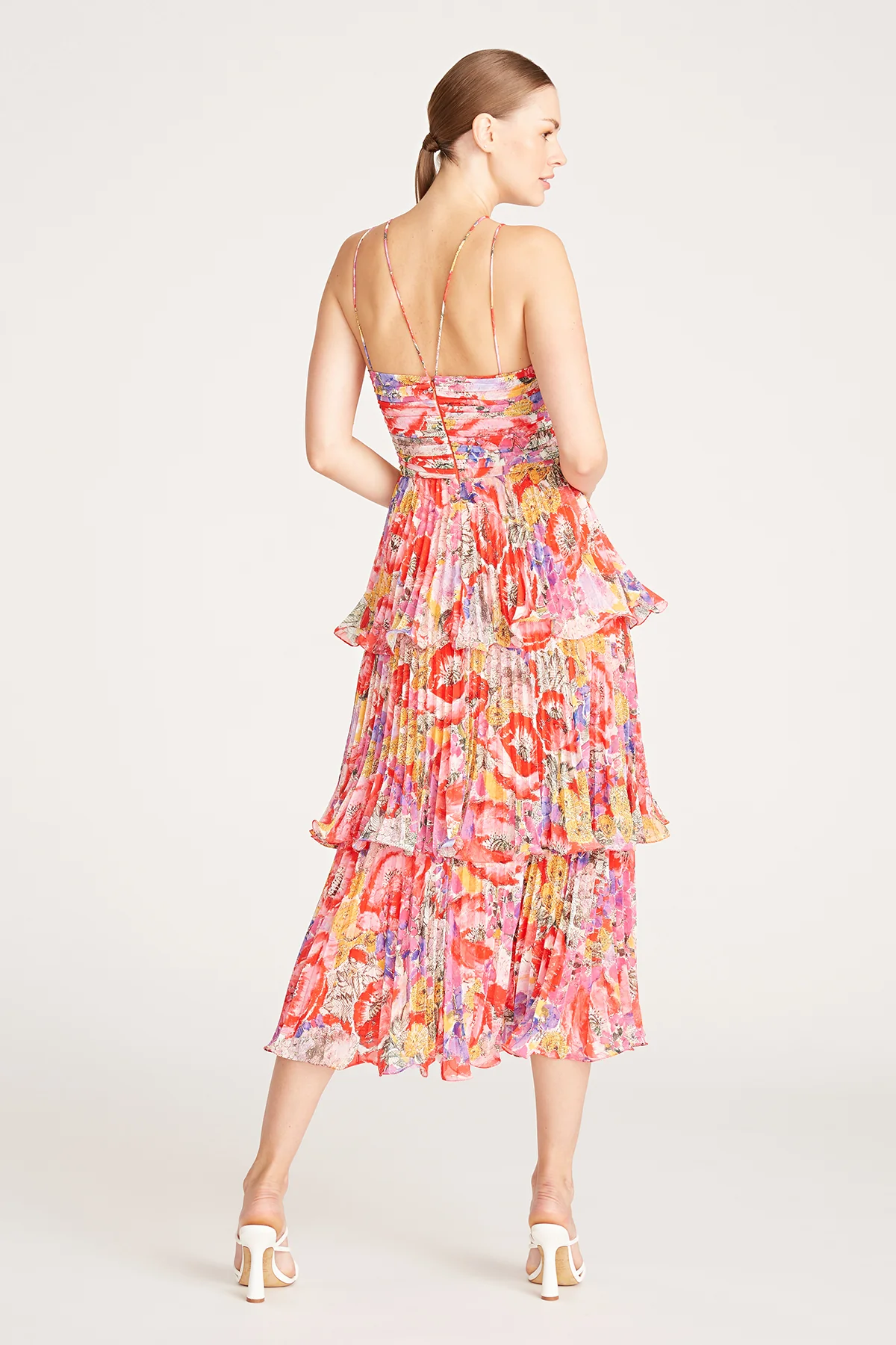 Luke Pleated Tier Dress - Image 2