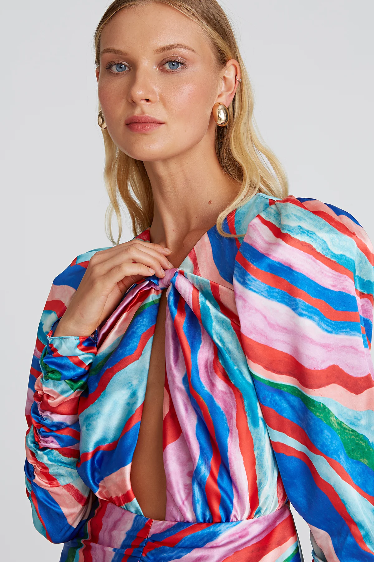 Maxine Ruched Dress - Image 4