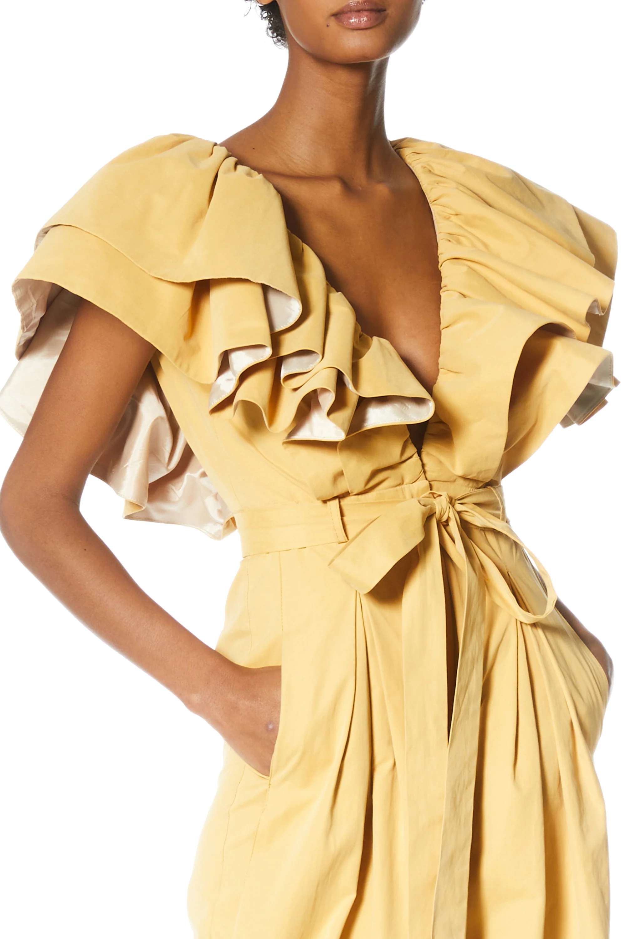 Michalina Ruffle Jumpsuit - Image 2