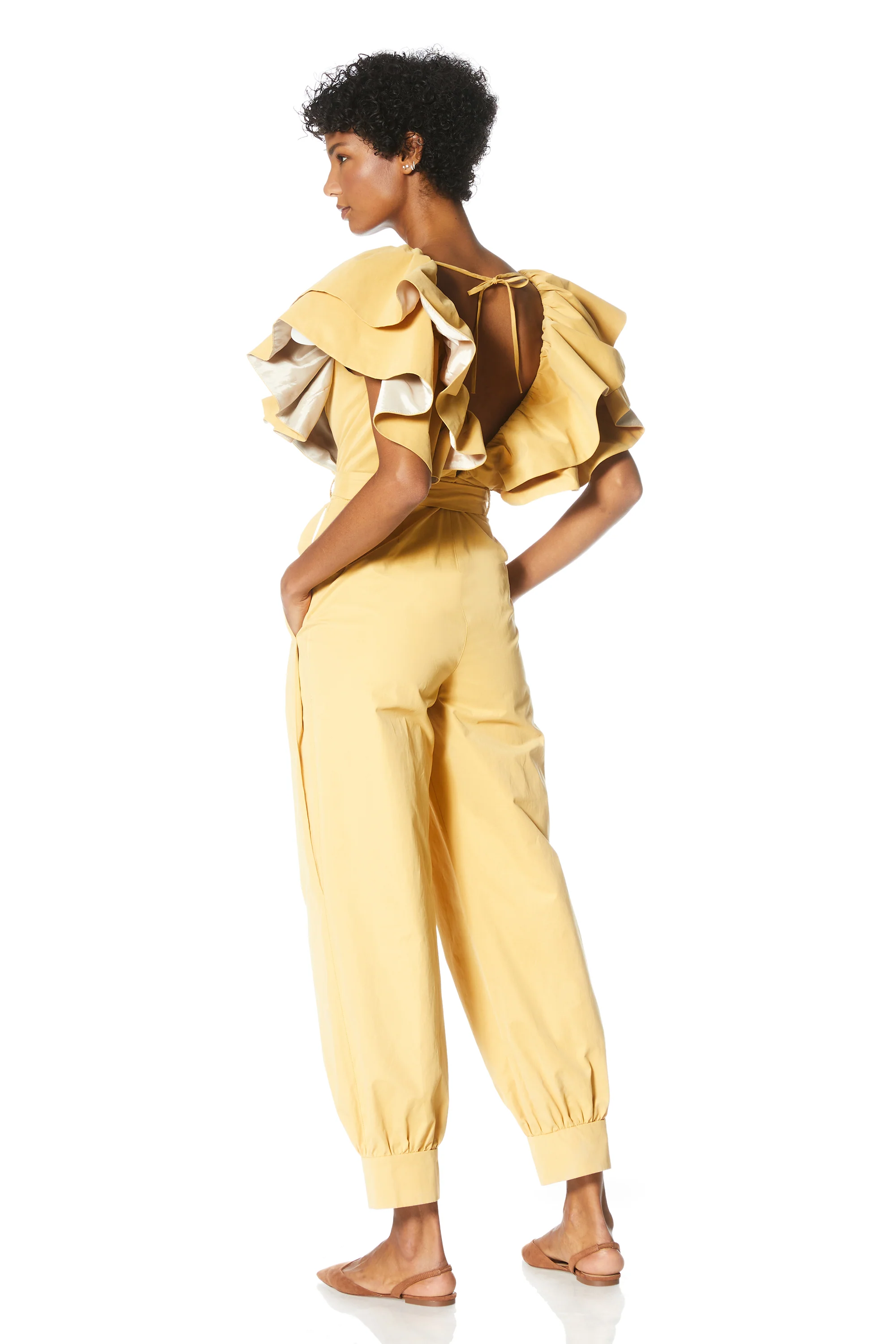 Michalina Ruffle Jumpsuit - Image 3