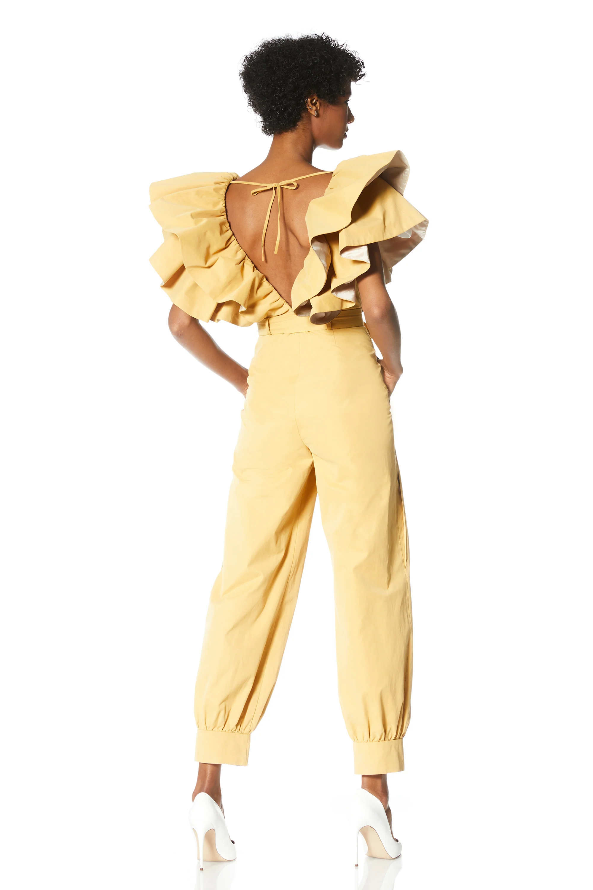 Michalina Ruffle Jumpsuit - Image 4