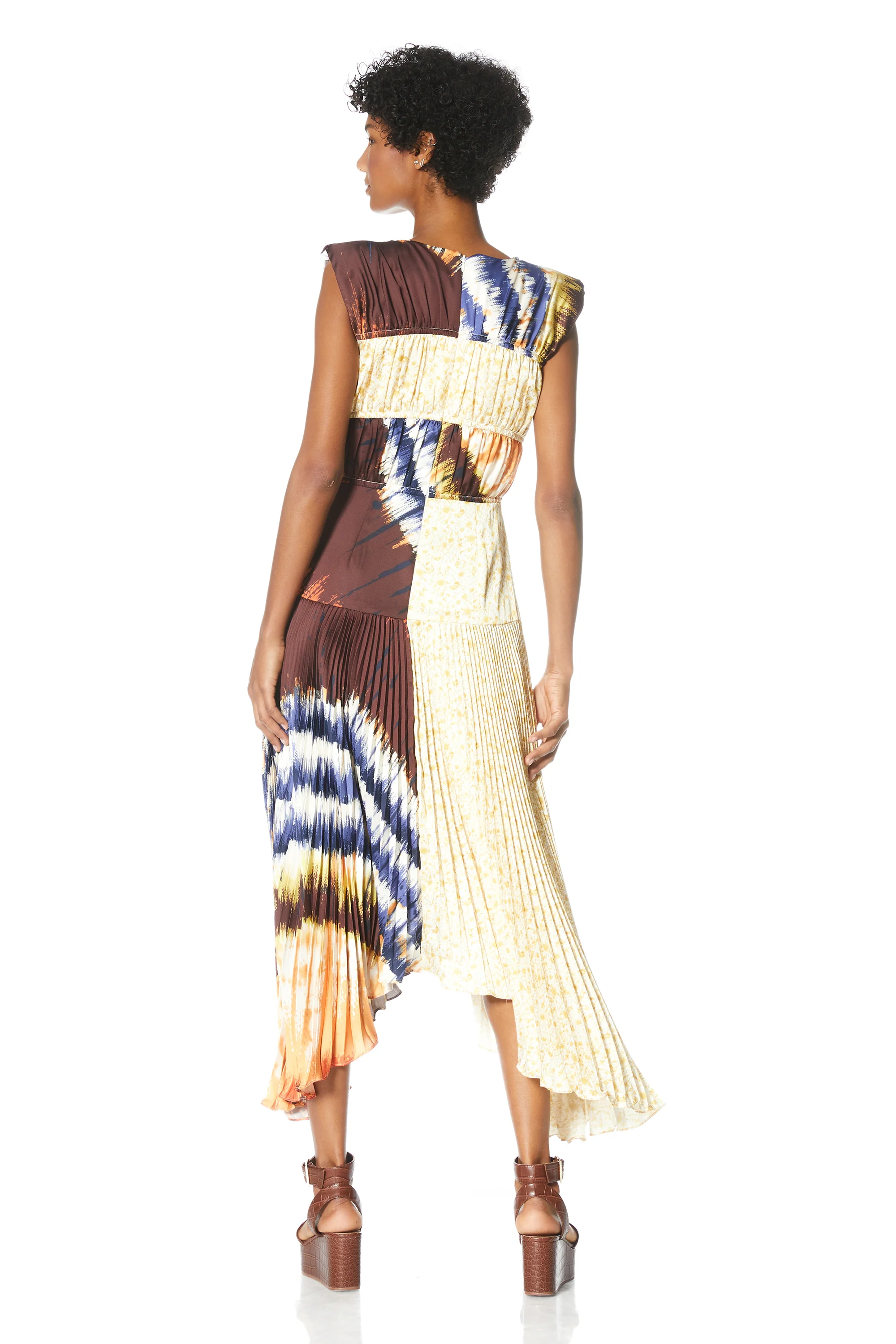 Milan Pleated Dress - Image 4
