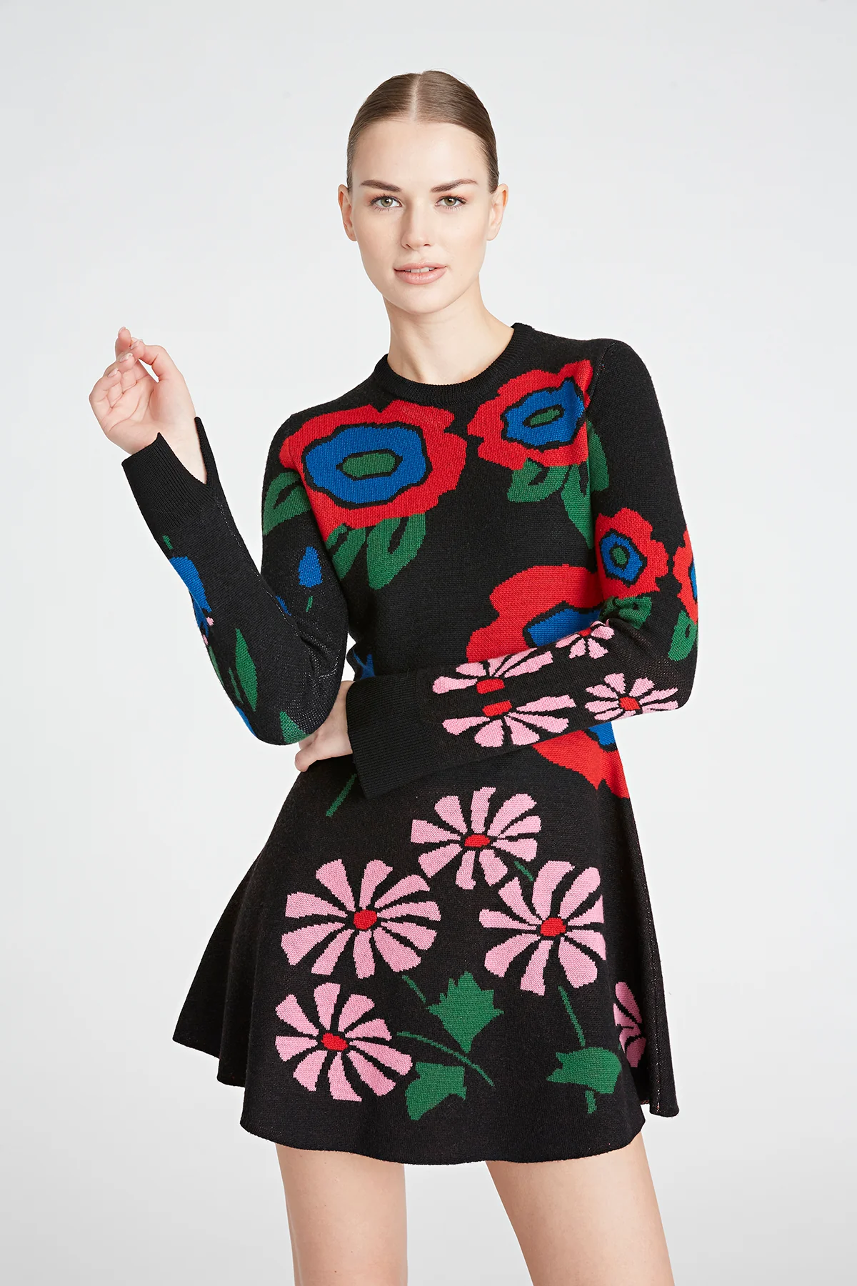 Nataly Fit And Flare Dress - Image 3