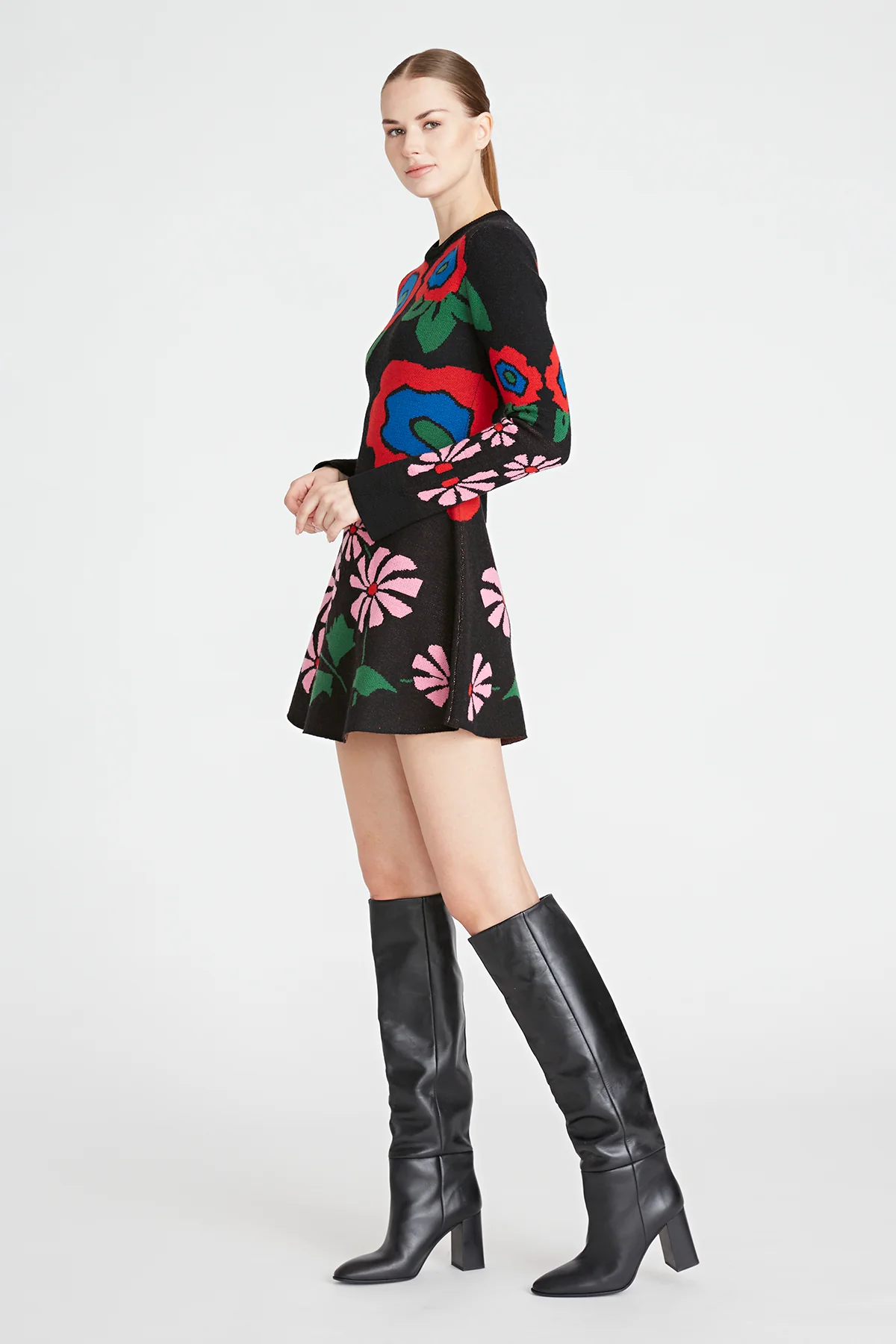 Nataly Fit And Flare Dress - Image 4