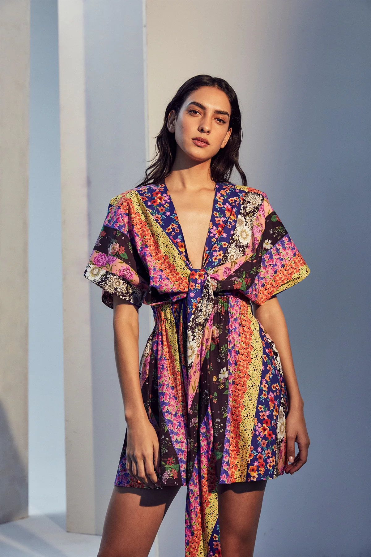 Nyla Tie Front Dress - Image 2