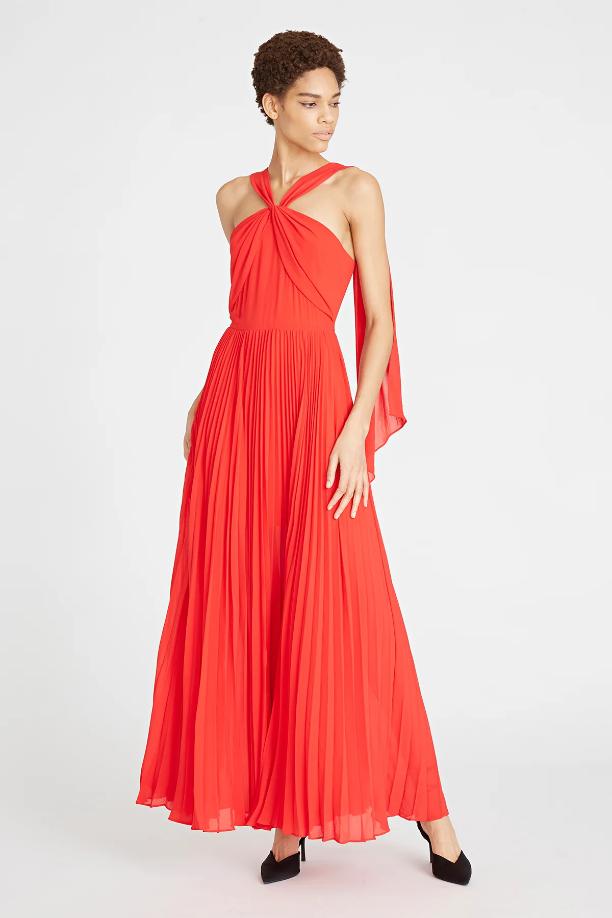 Peri Pleated Gown
