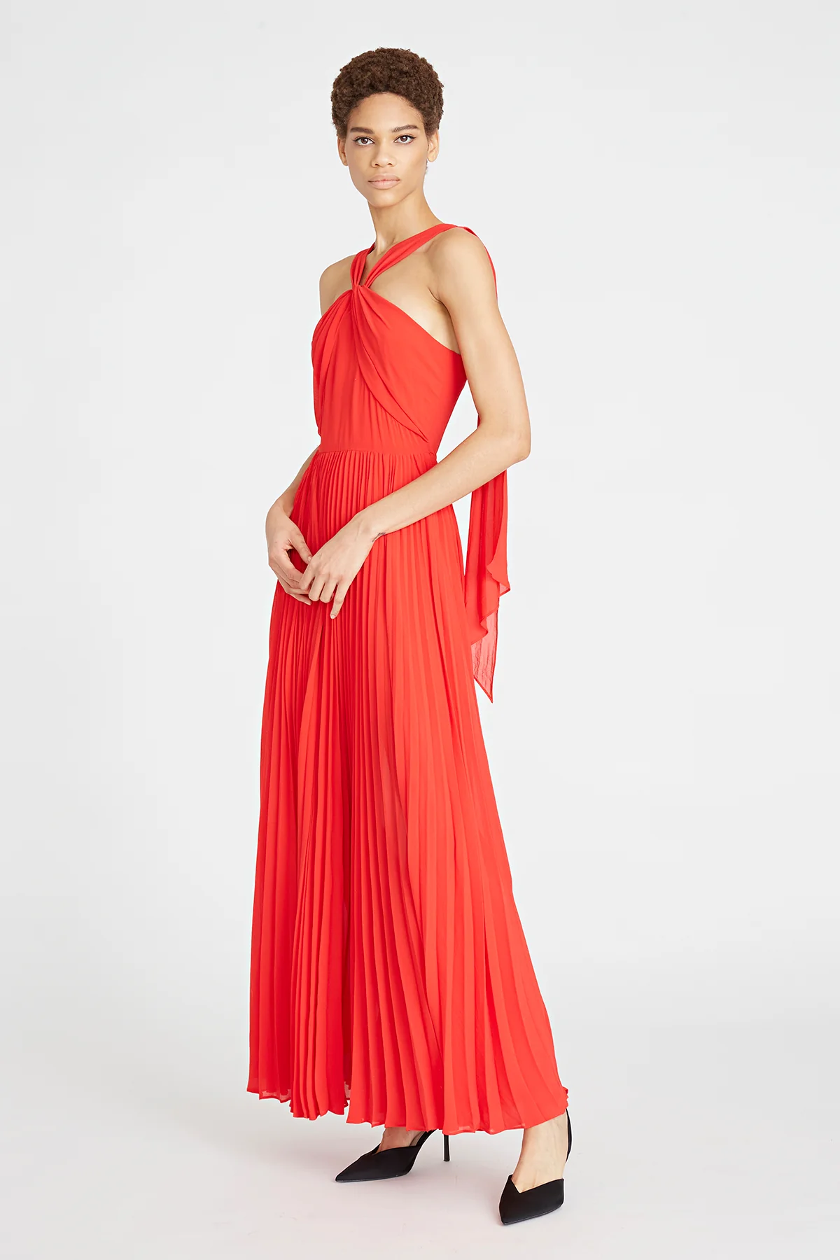 Peri Pleated Gown - Image 3