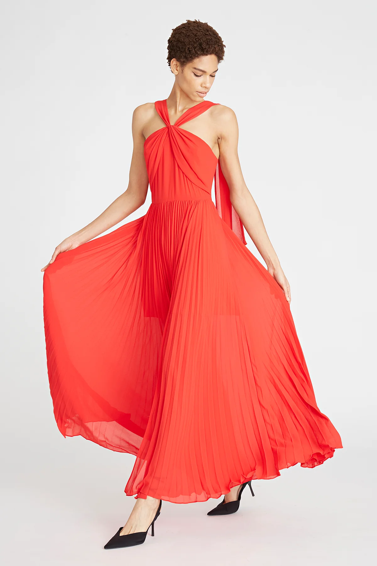 Peri Pleated Gown - Image 5