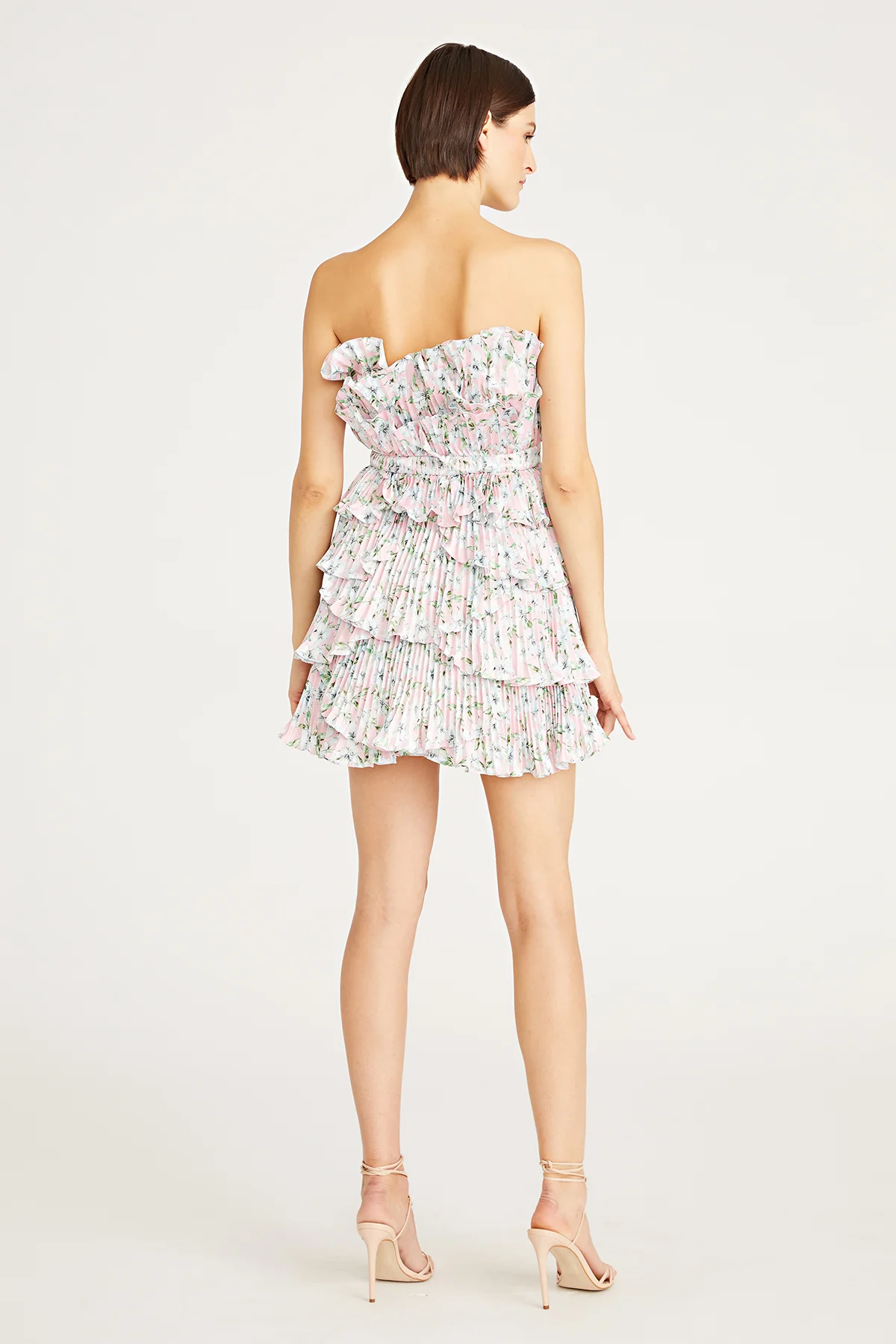 Reed Pleated Shell Mini Dress - Image 3