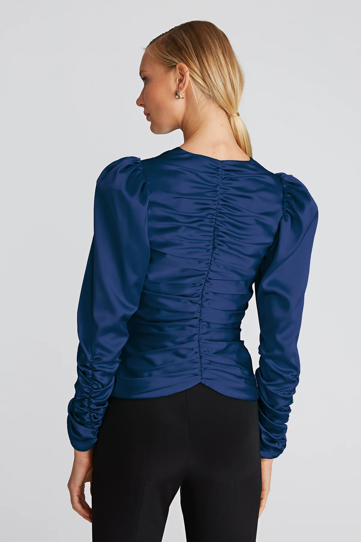 Rosalie Ruched Cut Out Top - Image 2