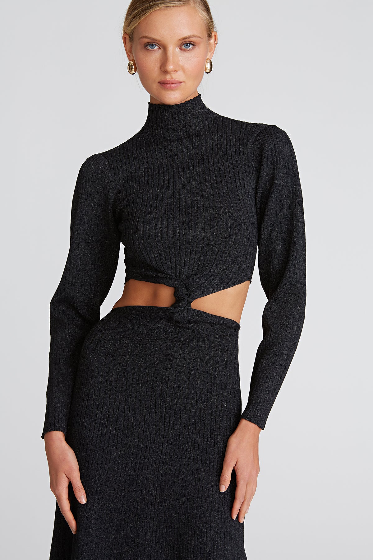 Rosemary Bamboo Knit Twist Dress - Image 5