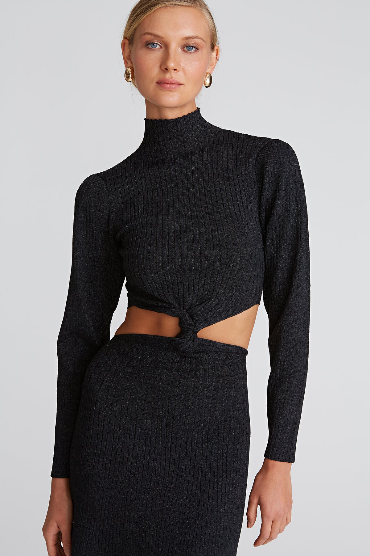 Rosemary Bamboo Knit Twist Dress - Image 6