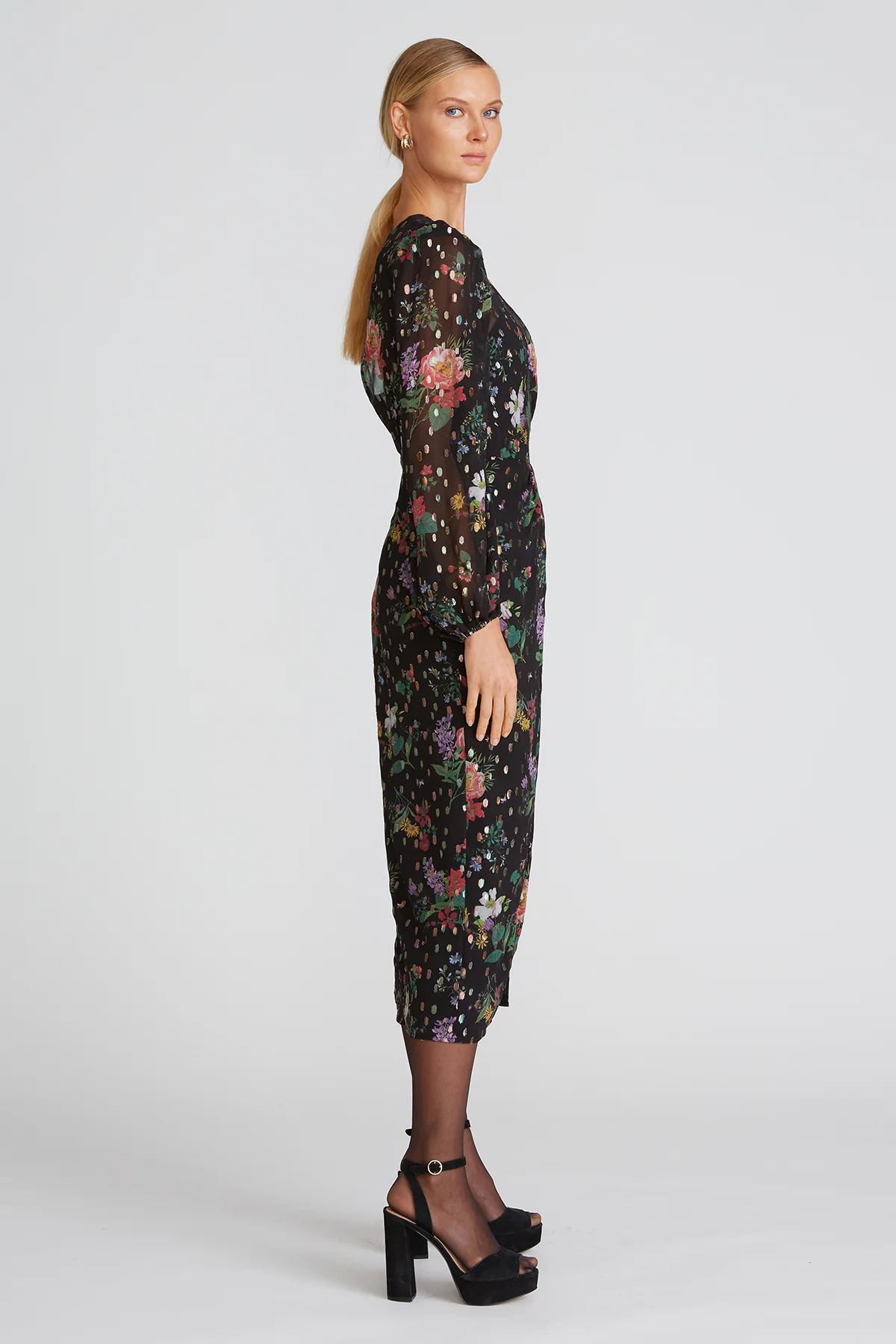 Sabine Drape Dress - Image 5