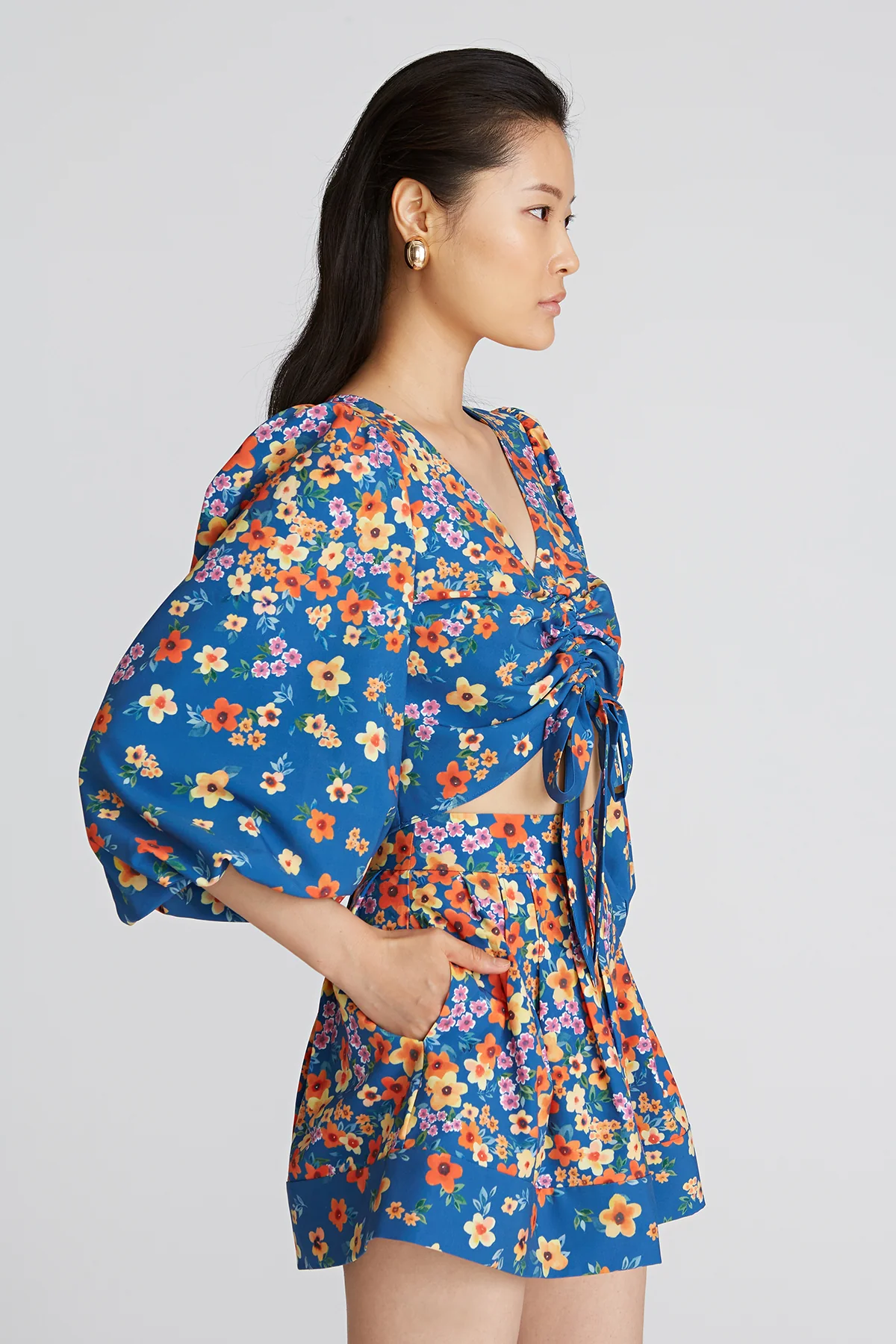 Xiomara Balloon Sleeve Blouse - Image 5