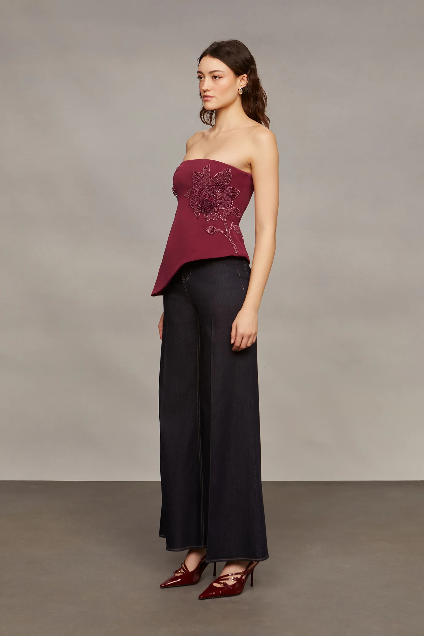 Ardell Beaded Floral Top - Image 4