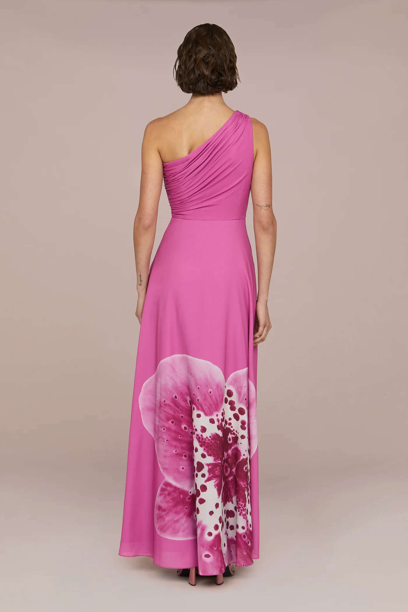 Atlas One Shoulder Gown - Image 2